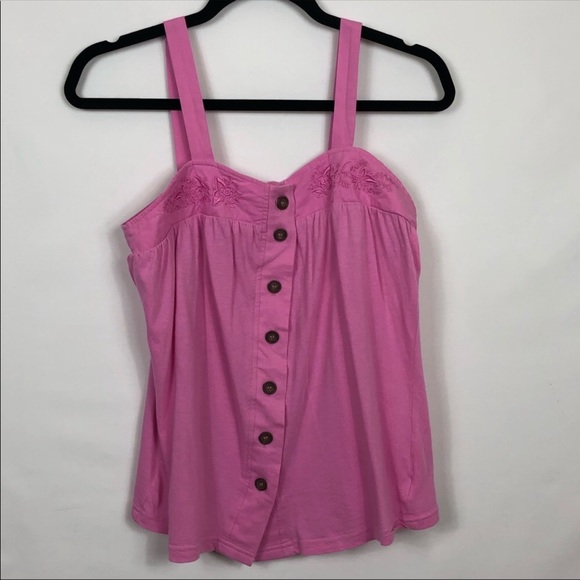 Maurices Button Front Tank - Picture 9 of 11